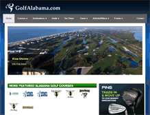 Tablet Screenshot of golfalabama.com